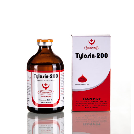 Tylosin 200 (100ml) hen khẹc, viêm phổi - chỉ dùng trong thú y