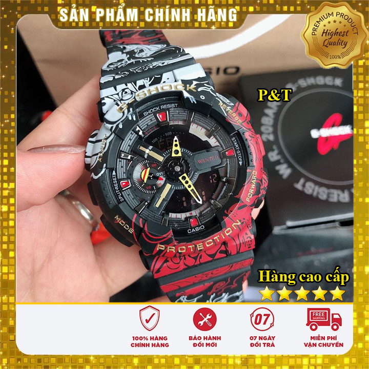 ng h Casio G Shock Nam GA 110JOP 1A4 One Piece Ch ng n c