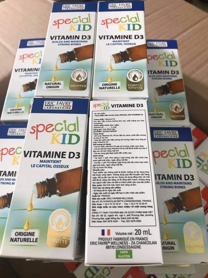 SPECIAL KID VITAMINE D3 (Bổ sung Vitamin D3)