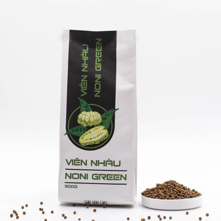 Viên nhàu Noni Green 500g - túi giấy