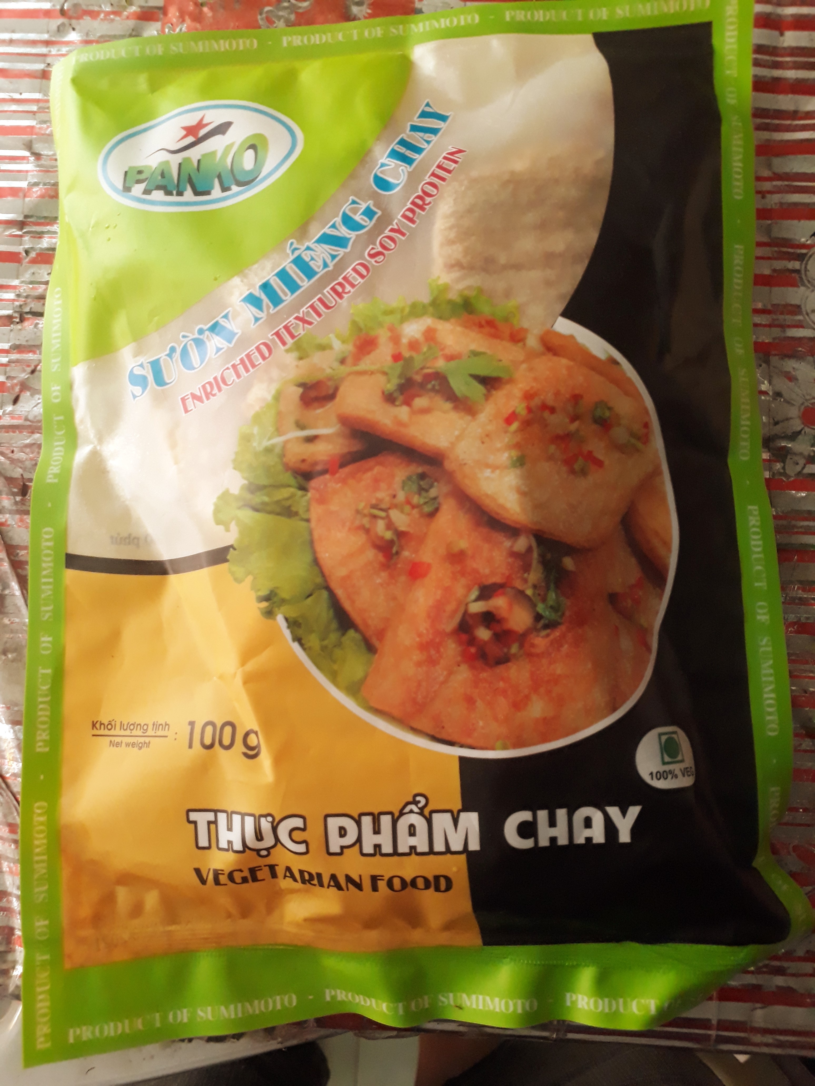 1 Gói 100g Sườn Non Chay PANKO Thơm Ngon