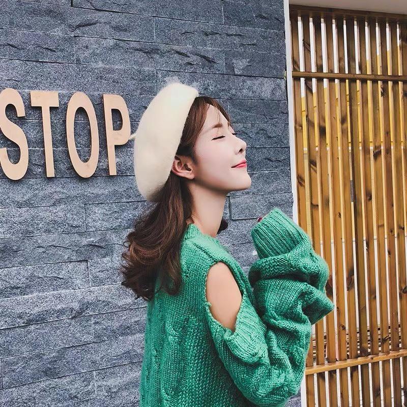 Trang phục đông - Nón bánh tiêu - Nón beret