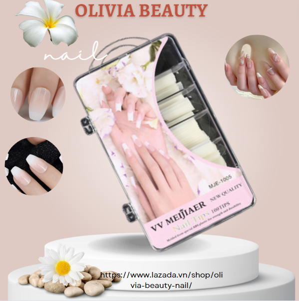 Set 500 Móng Tay Giả Làm Nail Chuyên Dụng MS #016 (HỘP LỚN) | Móng Giả | Móng Chân Giả | Chăm sóc móng | Nail | Móng tay giả