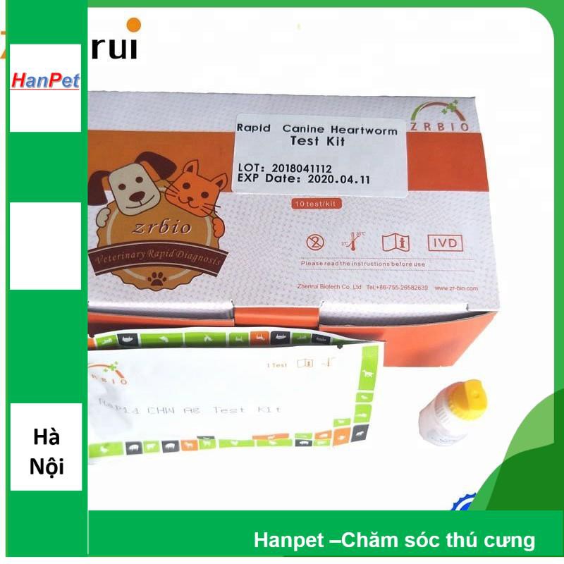 Que test bệnh PARVO và CARE cho chó dùng trong phòng khám chó mèo thử bệnh trên chó|test-Que test Pravo