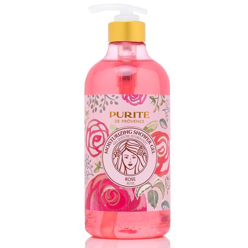 Sữa tắm purité sáng mịn hương hoa hồng 850ml