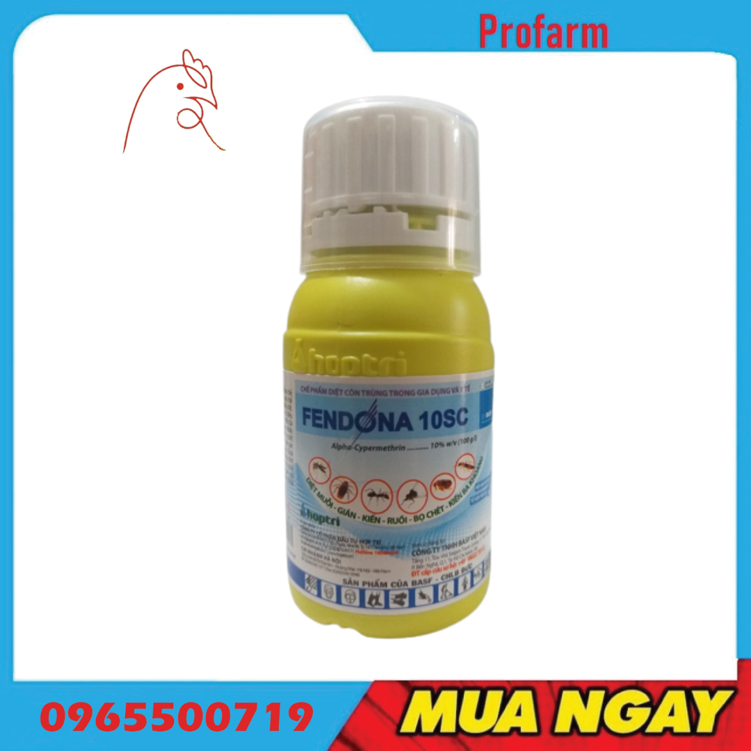 Fedona 10Sc - Muỗi, Ruồi, Kiến, Gián Hiệu Quả dùng cho gia đình vật nuôi