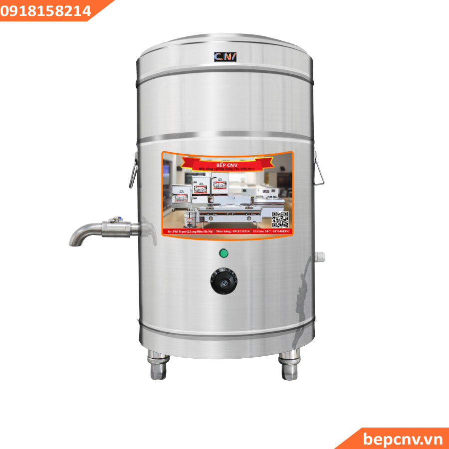 Nồi hầm xương bằng điện 50L, nồi nấu phở điện