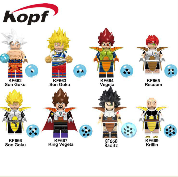 [HCM]Đồ chơi lắp ráp Minifigure  các nhân vật Dragon Ball KF6057