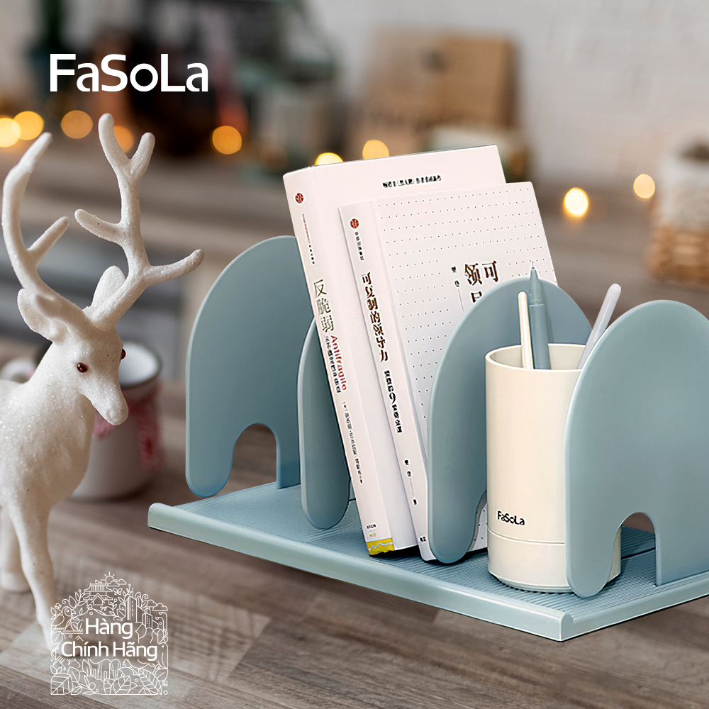 Kệ sách để bàn nhỏ gọn có thể tháo rời fasola fsldz-283
