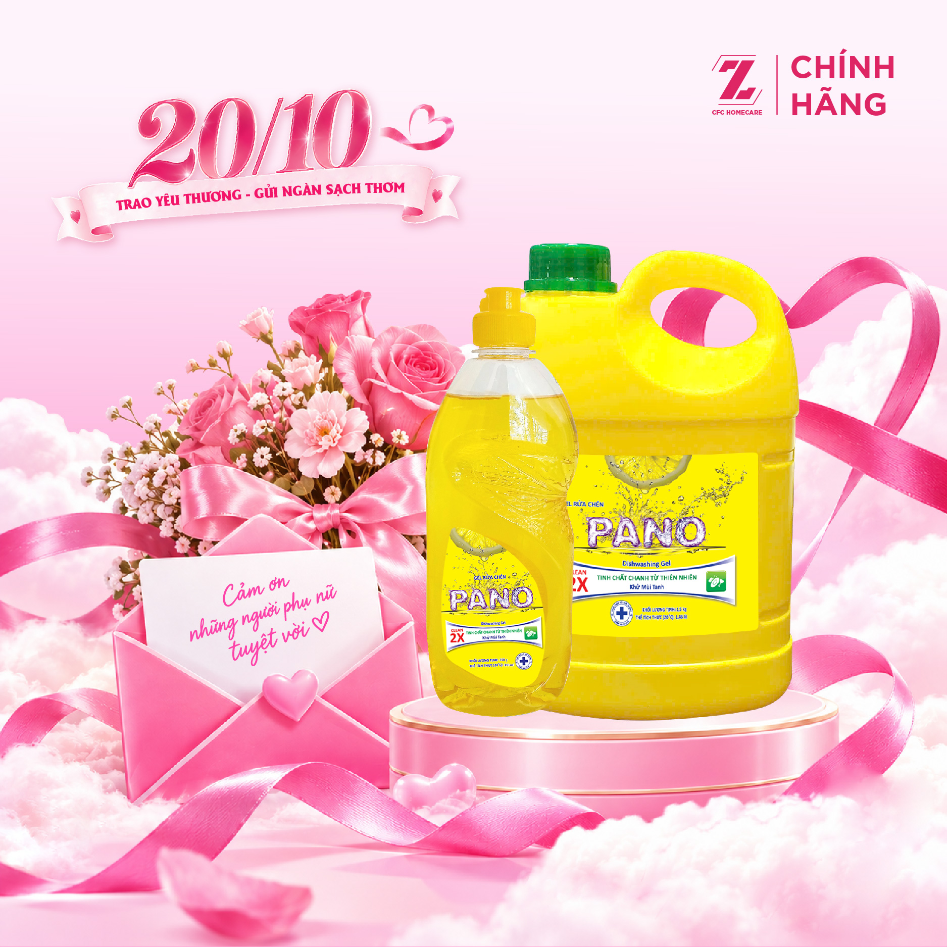 [HƯƠNG CHANH] Nước rửa chén Pano Hương chanh tự nhiên, sạch dầu mỡ, khử mùi tanh, dịu nhẹ da tay (Combo 4 chai 400g/ Combo 3 chai 800g/ Combo 2 can 1.5kg/ Can 3.8kg)