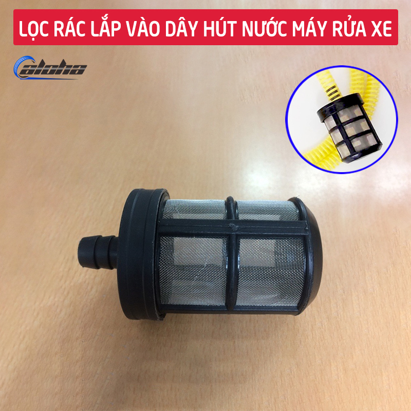 [HCM]Lọc rác máy bơm nước áp lực đầu lọc rác lắp dây hút nước máy rửa xe gia đình máy xịt rửa cao áp bảo vệ tránh gây tắt nghẽn C0004-8