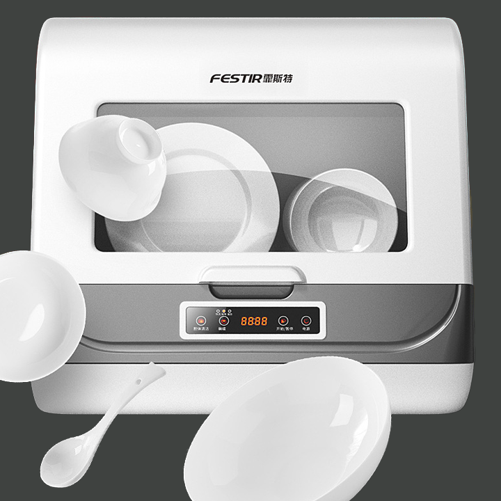 [ Chính Hãng ] Máy rửa bát Mini công nghệ Nhật Bản rửa sạch 360 độ kết hợp khử trùng nhiệt độ cao làm sạch 100%