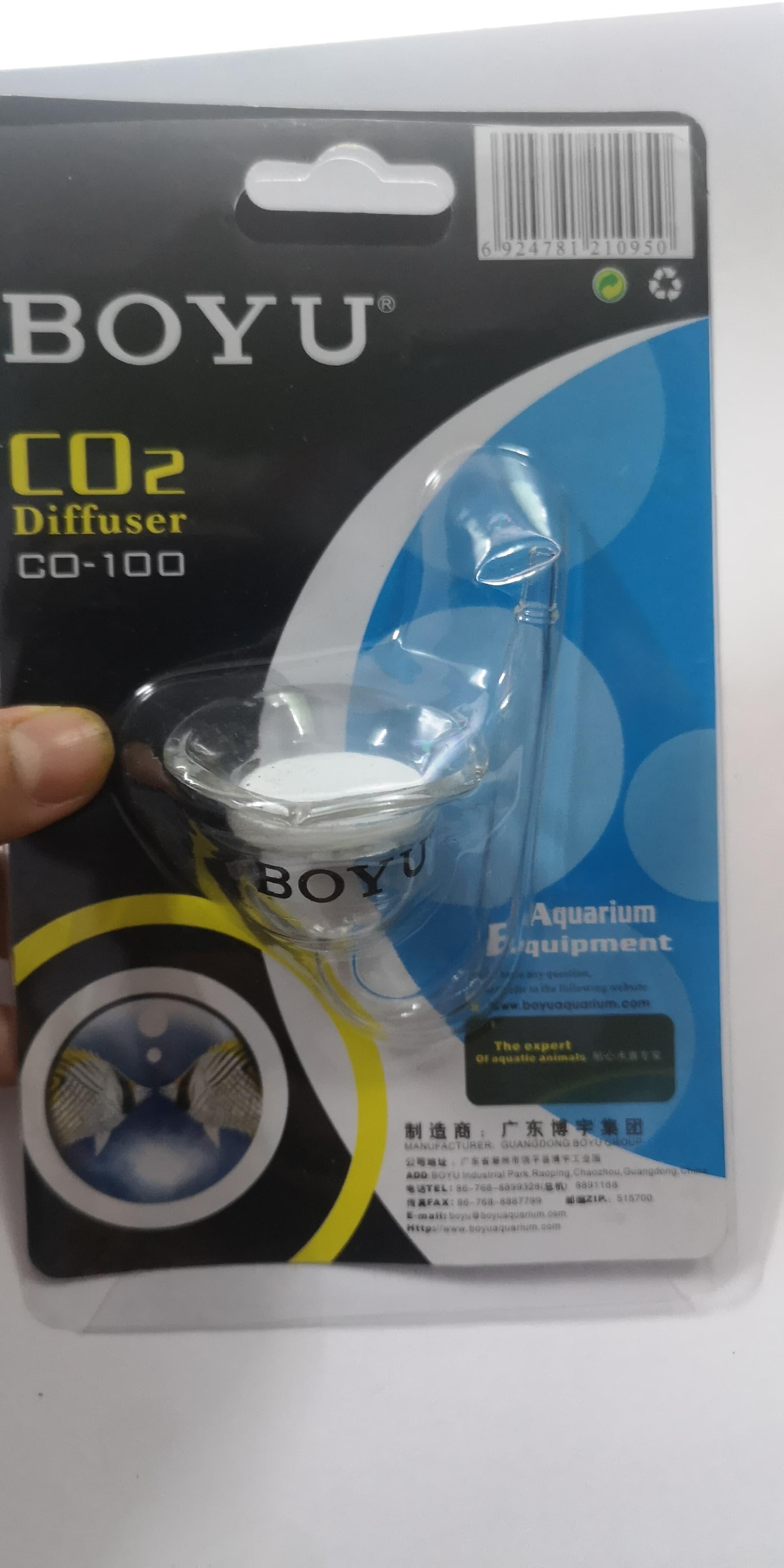 Cốc sủi co2 cho hồ cá thủy sinh co-100