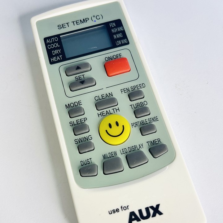Điều khiển máy lạnh điều hòa reetech temp tặng kèm pin aaa