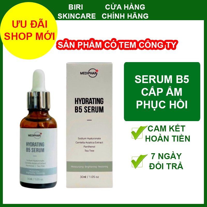 ✅ b5 mediphar serum b5 cấp nước, phục hồi da mediphar 30ml