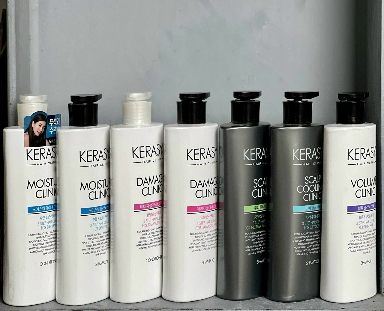 Dầu gội+dầu xả salon phục hồi tóc hư tổn
