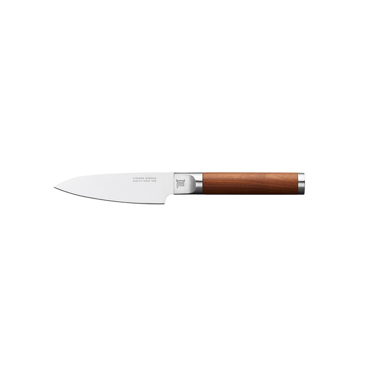 Dao Cắt Gọt Rau Củ Norden 9.6cm Chất Liệu Thép, Cán Gỗ Bạch Dương Fiskars