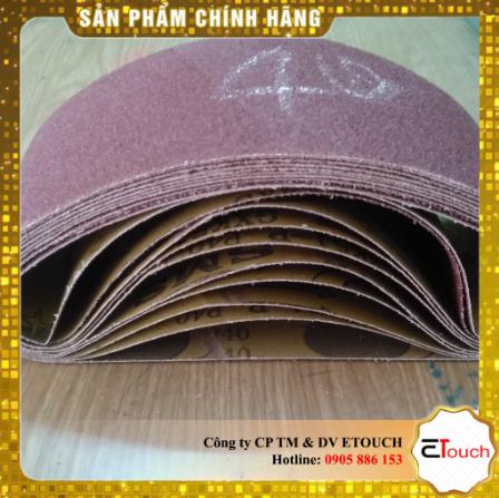 [HCM]Nhám vòng 75 x 533mm vải K51 độ hạt P40-P400mối nối chồng mí