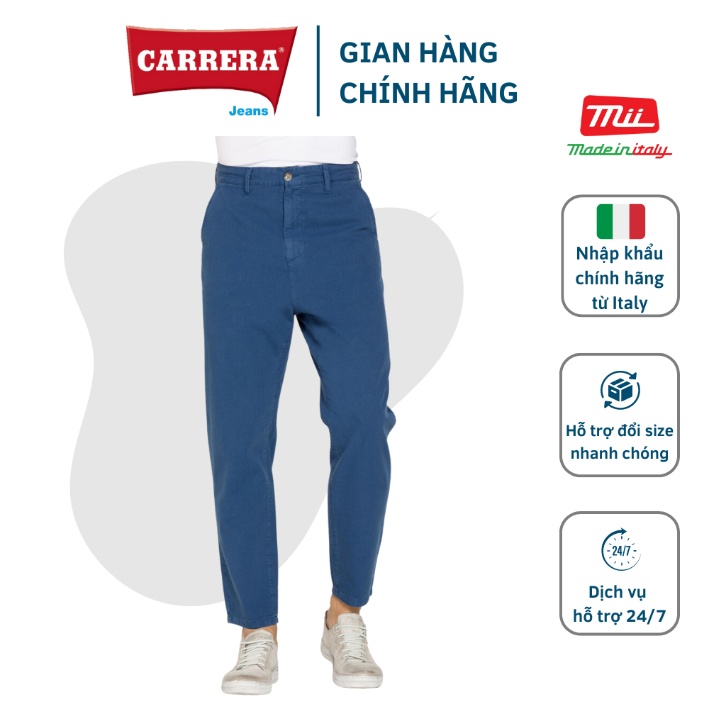 Quần Nam Chinos Dáng Baggy - Carrera Jeans - Nhập Khẩu Chính Hãng Từ Italy_6391169A