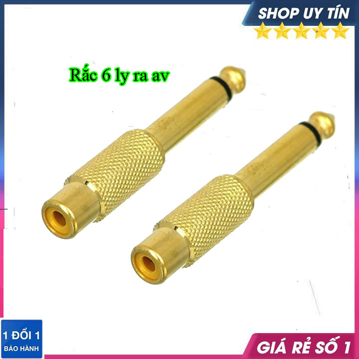 Jack 6Ly sang Av| combo 2 cái Jack chuyễn 6Ly ra hoa sen rắc av