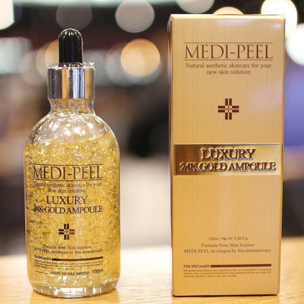 [HCM]SERUM DƯỠNG DA Tinh Chất Vàng Serum MEDI-PEEL Luxury 24K Gold Ampoule