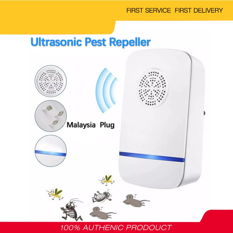 Máy đuổi chuột công nghệ cao Ultrasonic Pest Repeller ≤200㎡ Máy đuổi muỗi cắm điện sử dụng sóng siêu âm xua đuổi muỗi, côn trùng như chuột, dán nhện thạch sùng,... BẢO HÀNH 1 NĂM
