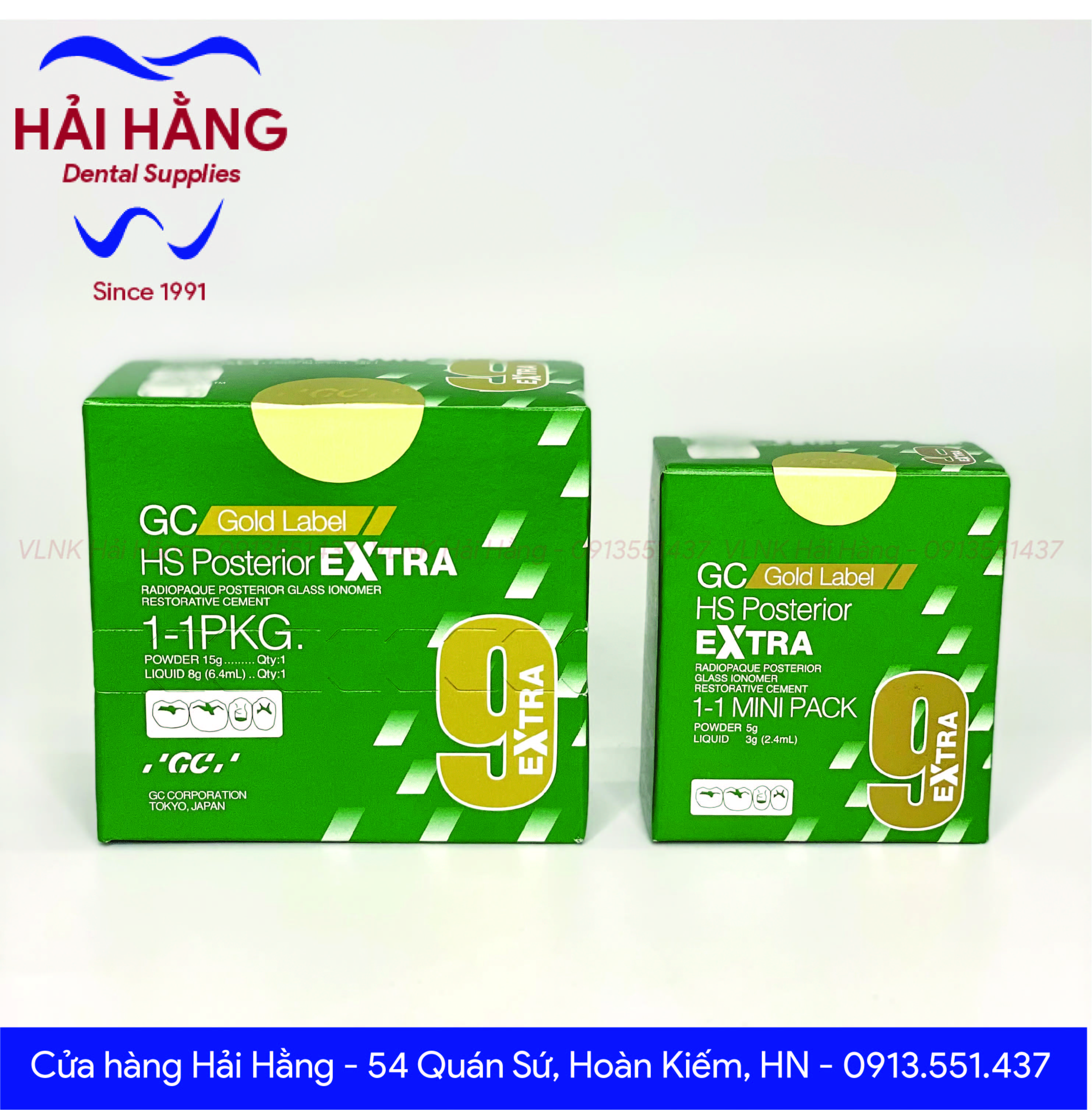 Xi măng hàn răng Fuji 9 chính hãng GC