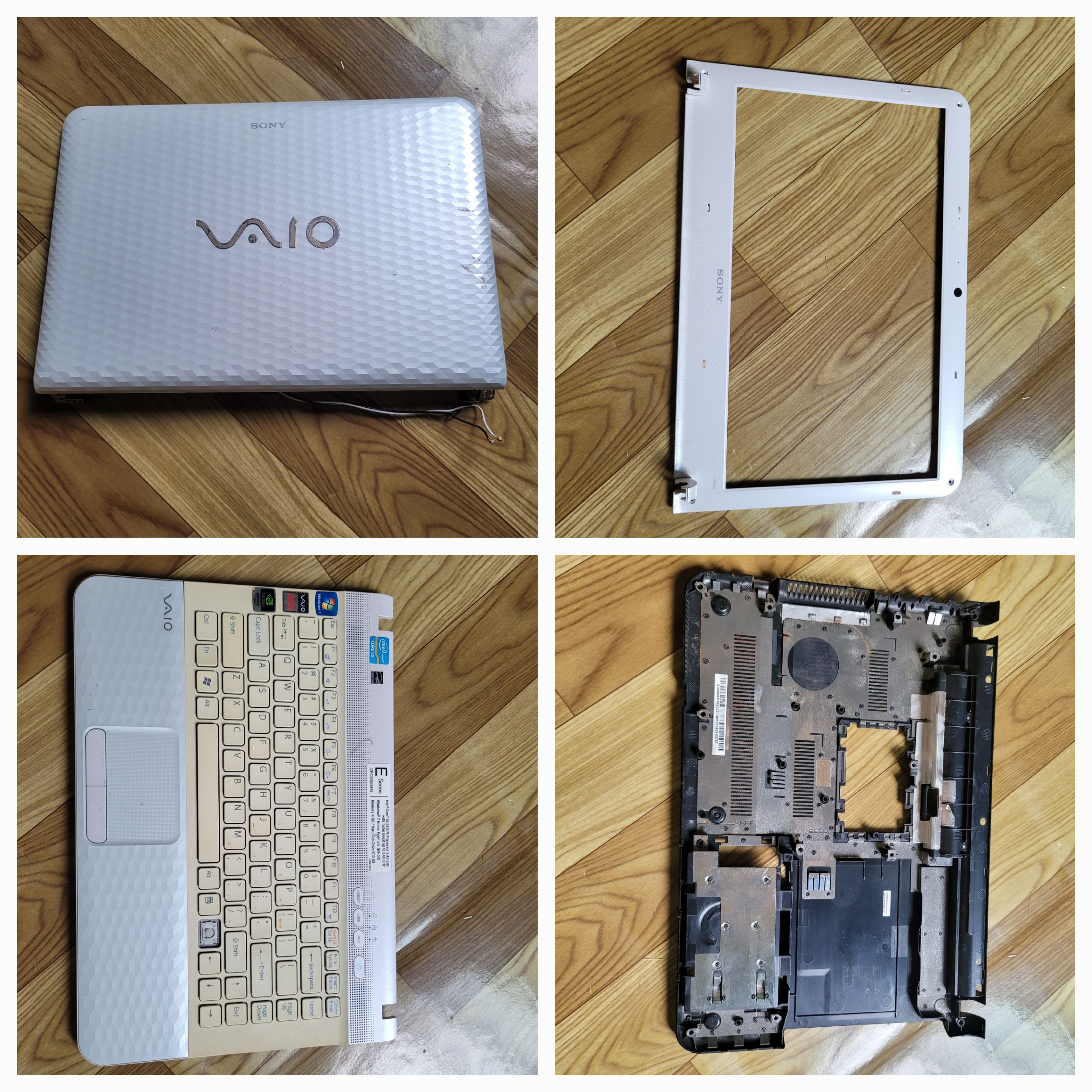 Vỏ laptop AVIO VPCEG28FG  full bộ