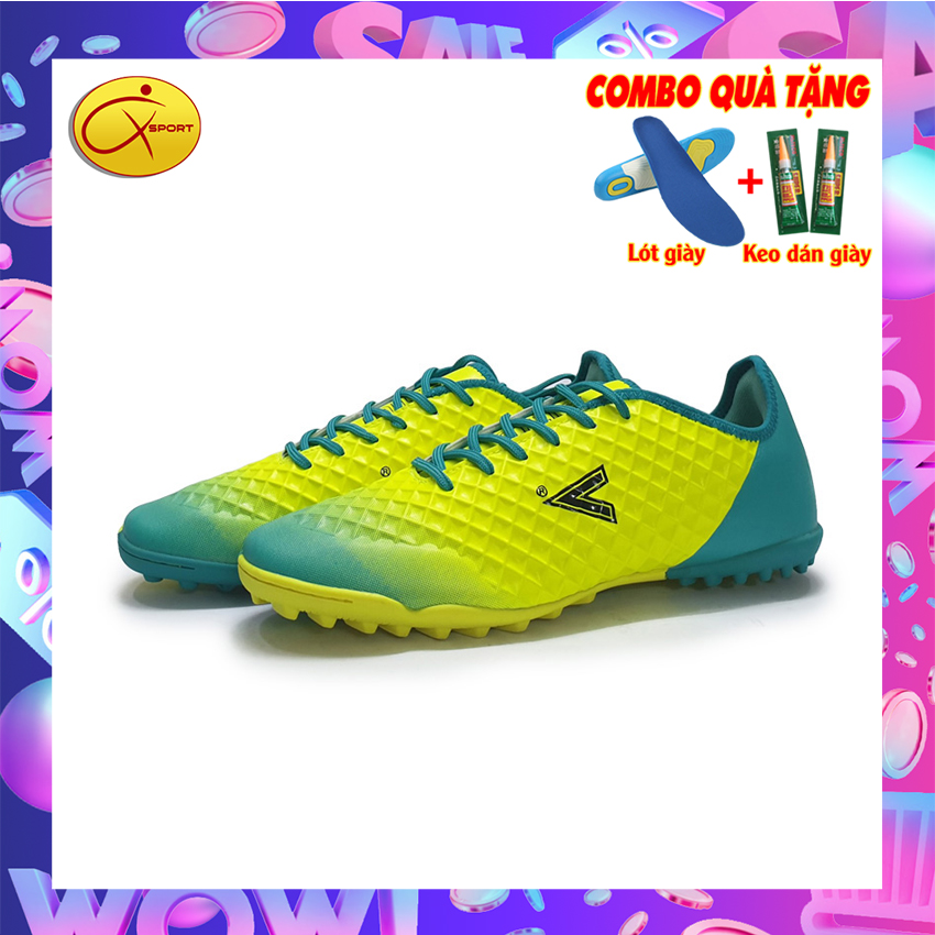 Giày đá bóng giày đá banh Mitre MT 180204B màu vàng xanh dương mitre động lực, giày bóng đá sân cỏ nhân tạo, giày bóng đá cổ cao, cổ bo, đinh thấp, ôm chân, chống lật chân giày động lực, q sport, q-sport, sport q, qsport