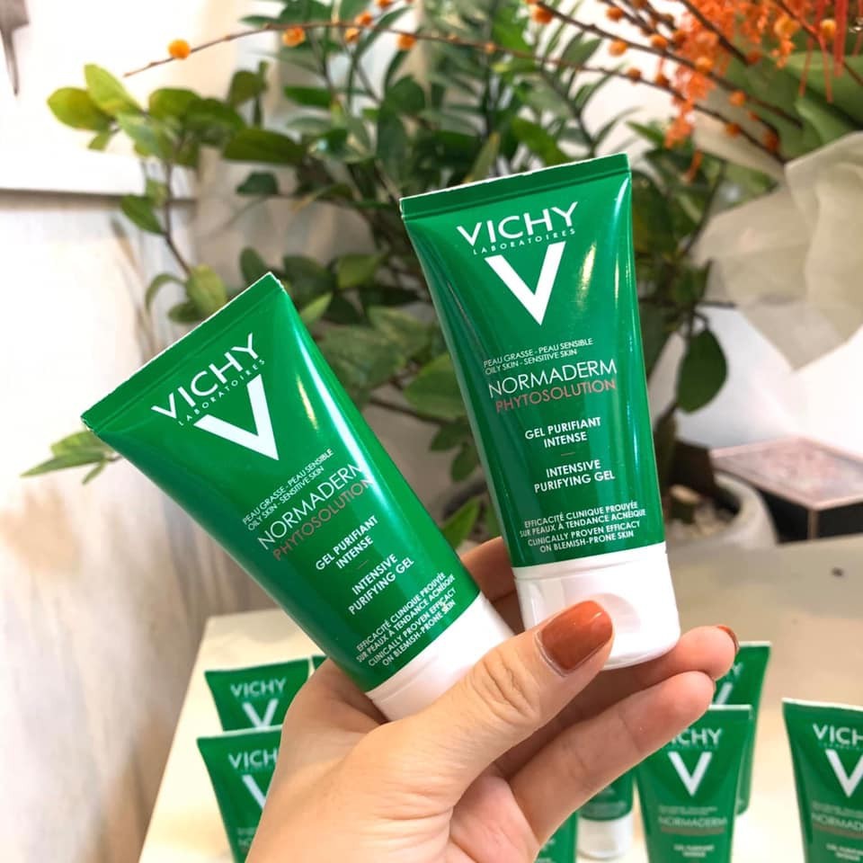 Sữa Rửa Mặt Vichy Normaderm Phytosolution Intensive Purifying Gel 50Ml