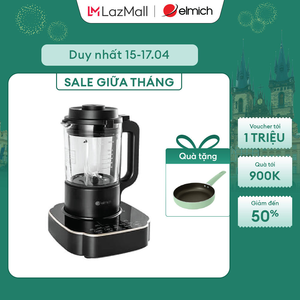 (Chỉ 15-17.04)Máy làm sữa hạt Elmich CBE 3904OL