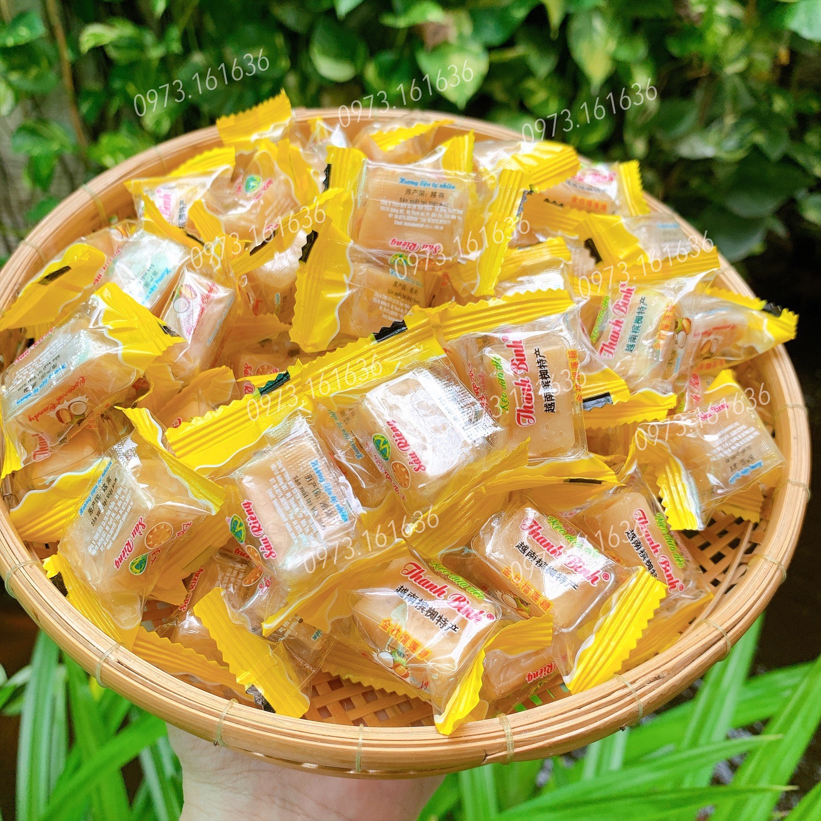 Kẹo dừa dẻo vị sầu riêng thanh bình - đặc sản bến tre - đồ ăn vặt
