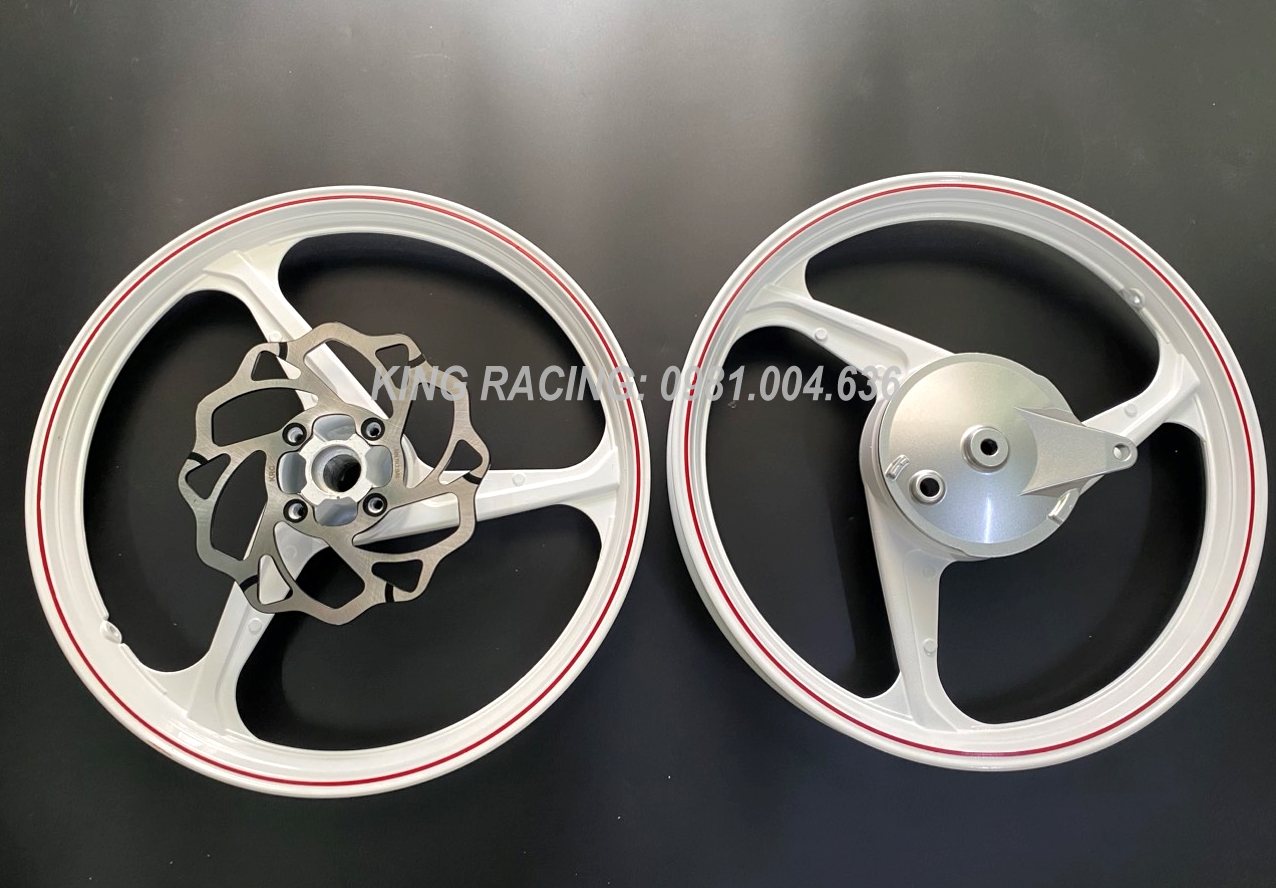 MÂM-VÀNH ĐÚC 3 CÂY VX CHỈ ĐỎ 1 ĐĨA GĂN SI, JU, TAU, EX 135...