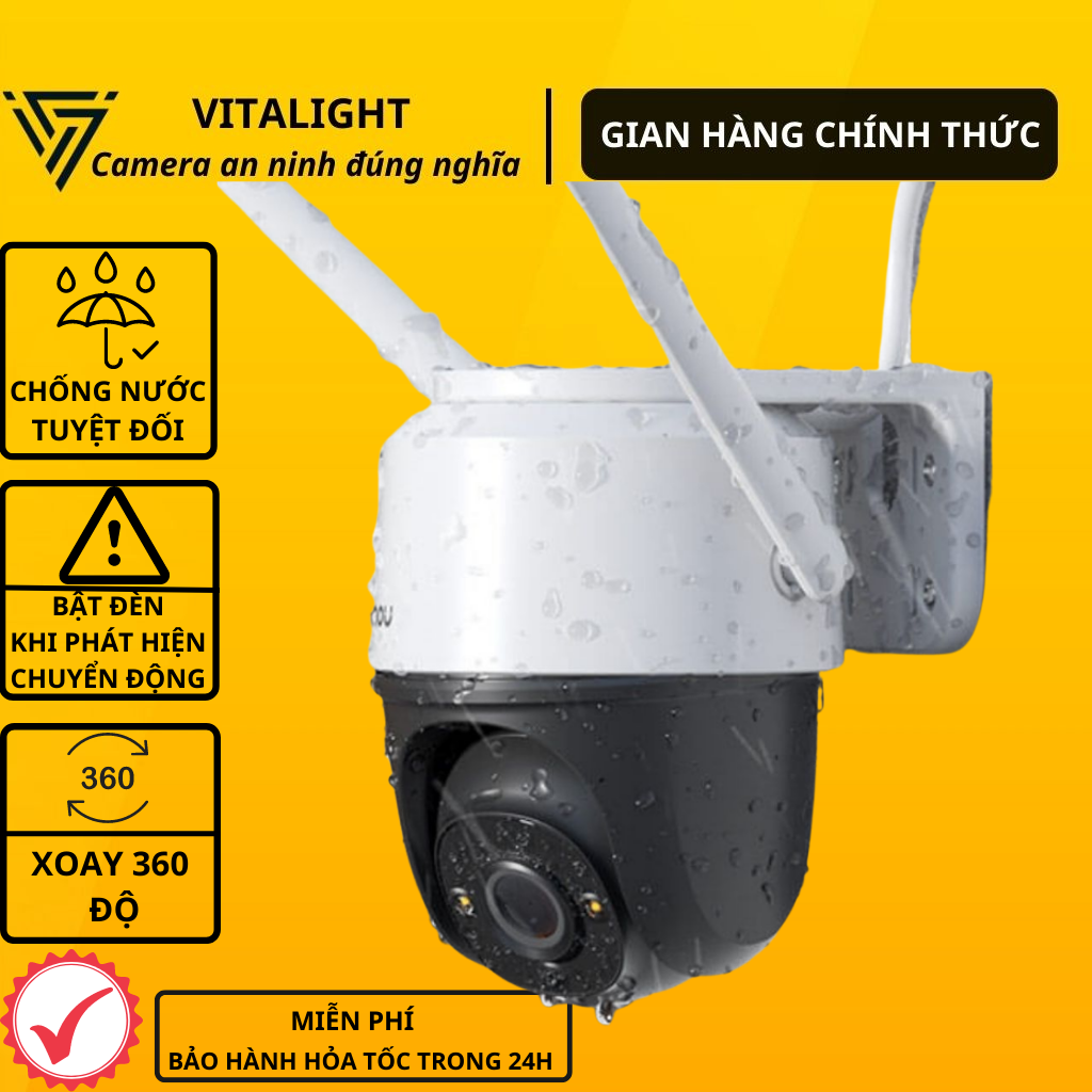 Camera wifi imou ipc-s21fp màu 24/7,phát hiện con người,zoom kỹ thuật số
