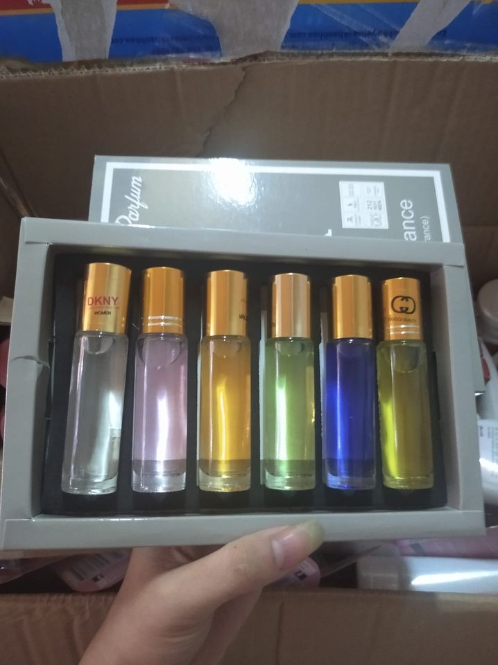 Set 6 chai nước Hoa Pháp mini nam nữ Jame Le Pafum
