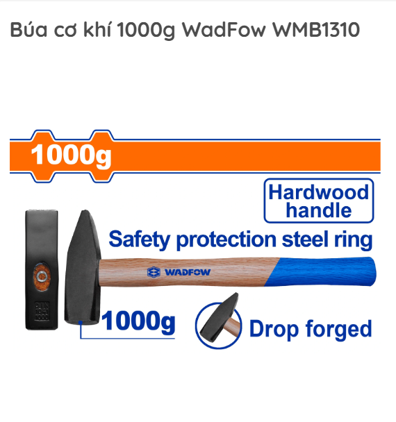 WMB1310 Búa cơ khí 1000g WADFOW