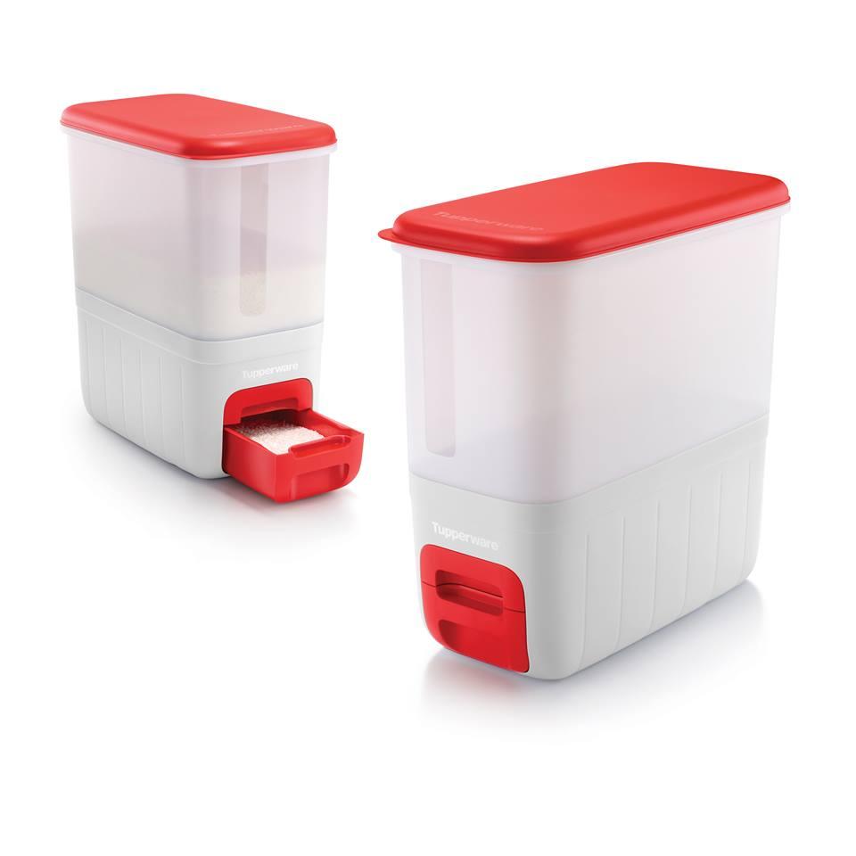 Thùng Đựng Gạo Tupperware Rice Dispenser