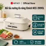 (SALE 8.8)Nồi lẩu nướng đa năng Elmich MCE-3909OL