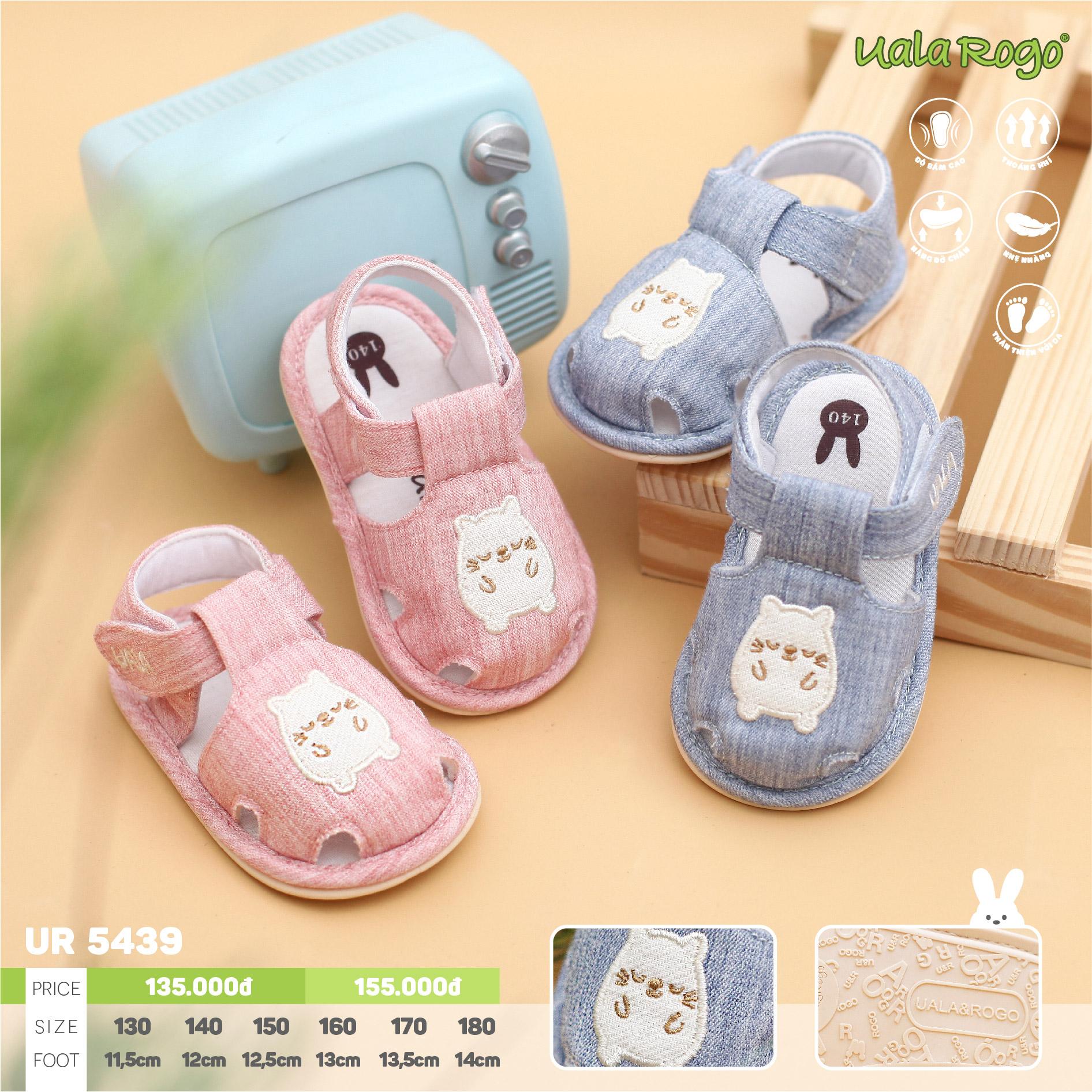 [HCM]Giày tập đi cho bé Uala Rogo