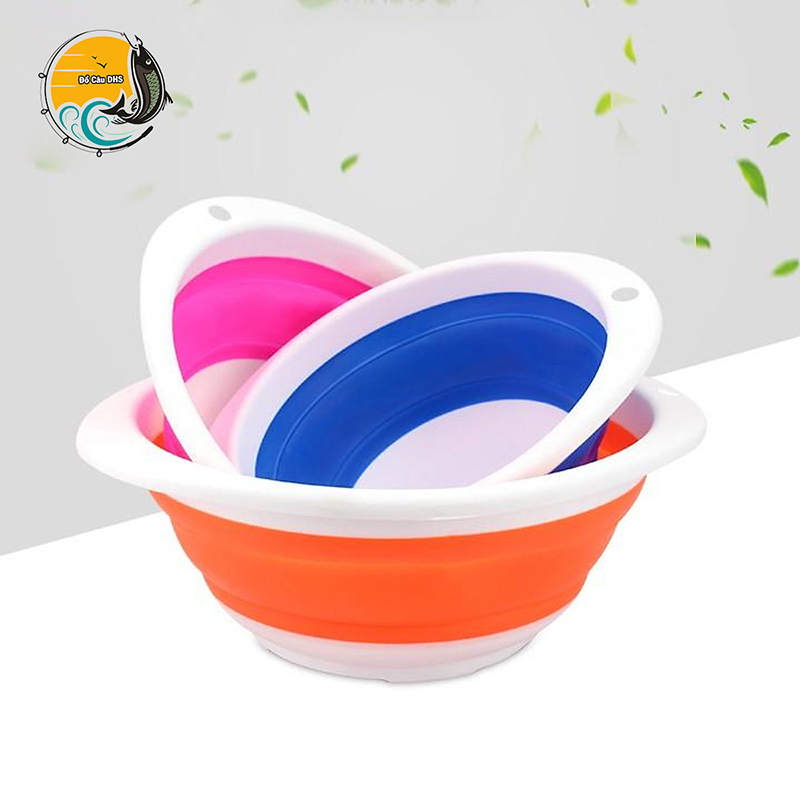 Bát đựng mồi câu cá gấp gọn tiện lợi ,  bát trộn mồi câu cá khay đựng mồi câu -  Đồ Câu 247