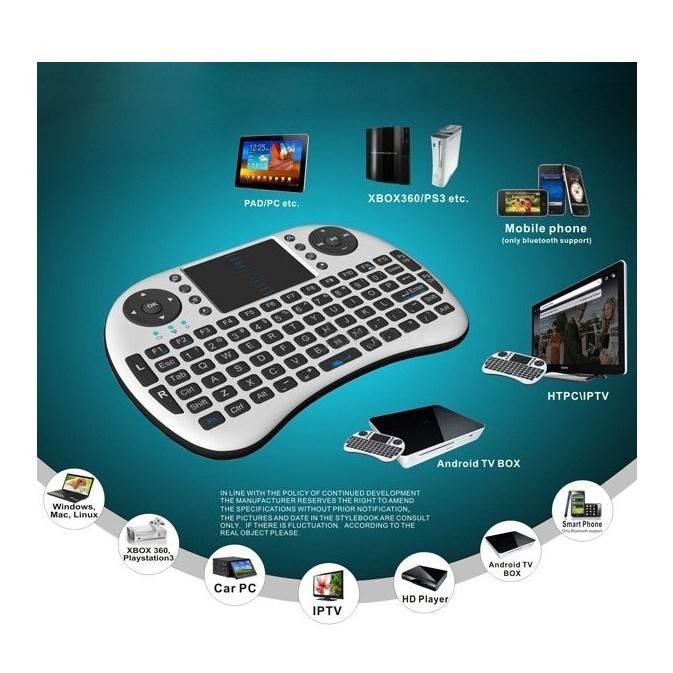 Chuột bay kiêm bàn phím không dây ukb500 cho smart tivi & android box