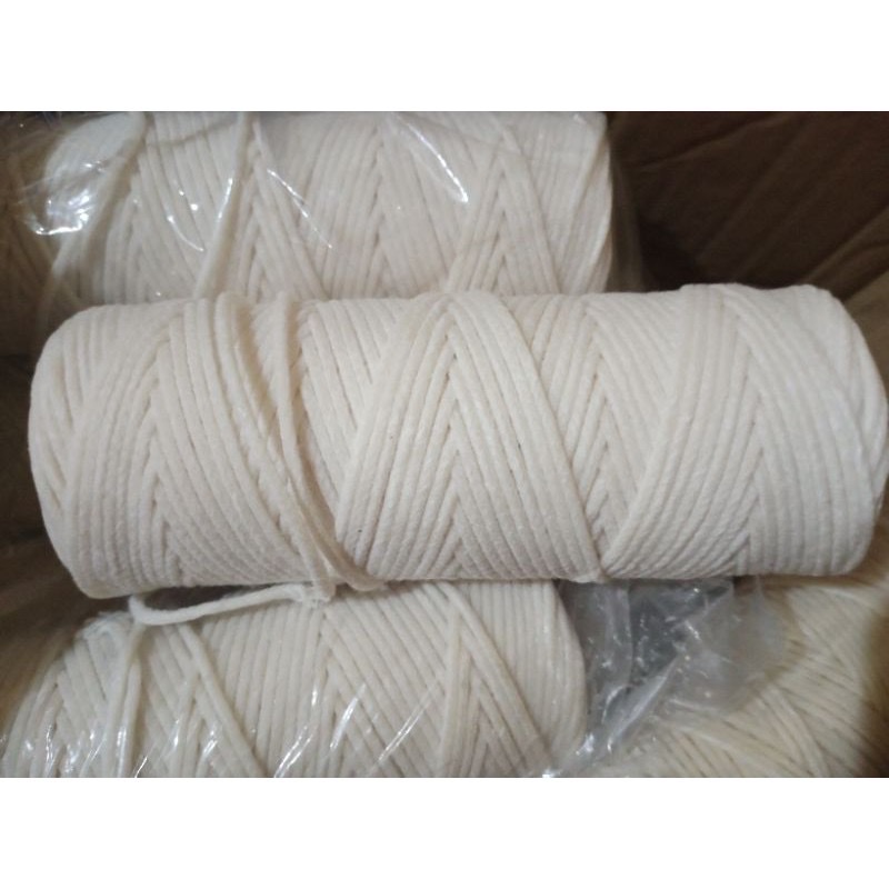 Bấc nến Cotton thiên nhiên đã nhúng sáp không khói có kèm đế kẹp sắt
