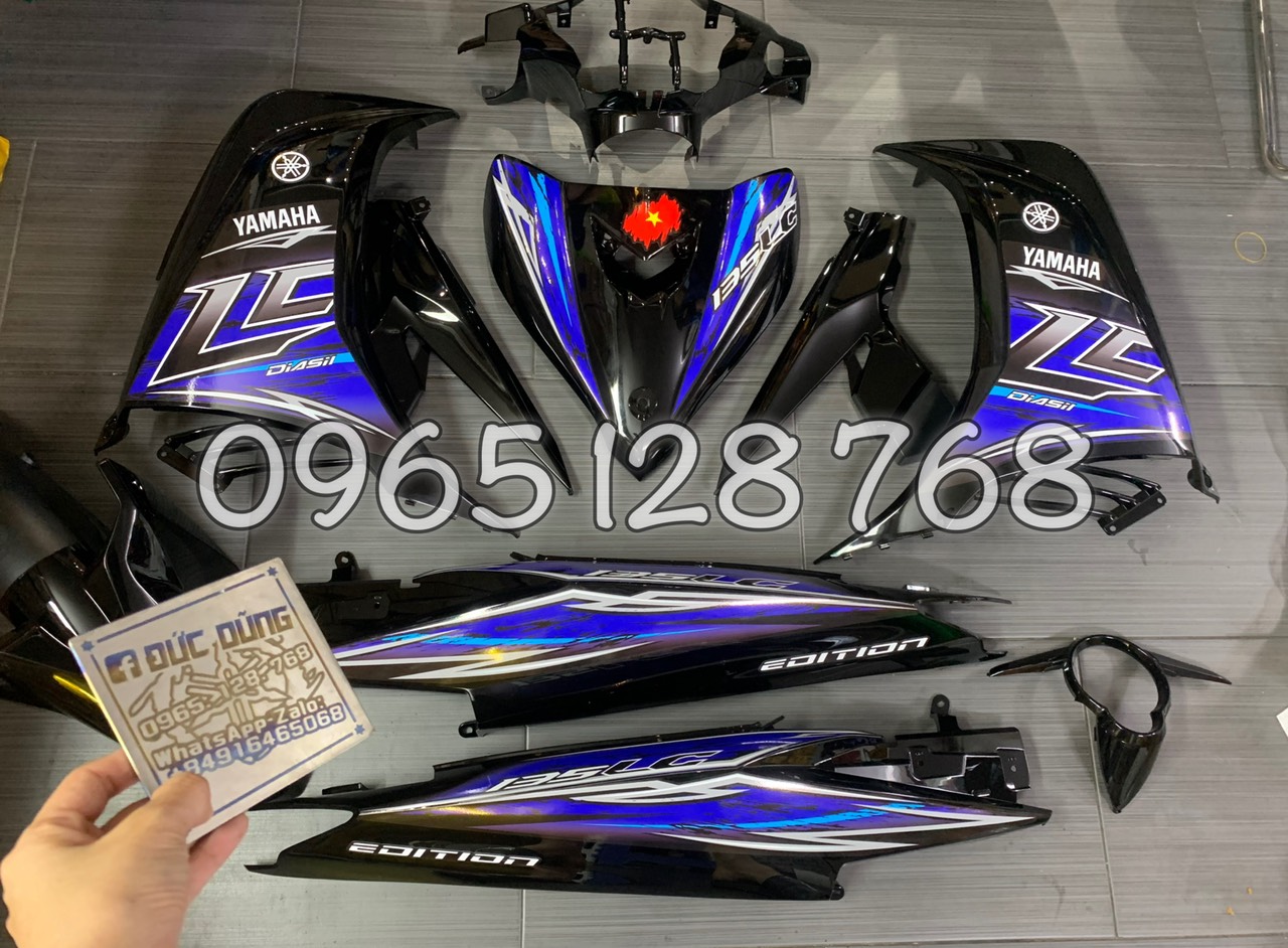 Dàn áo ex 135 đen tem lc xanh