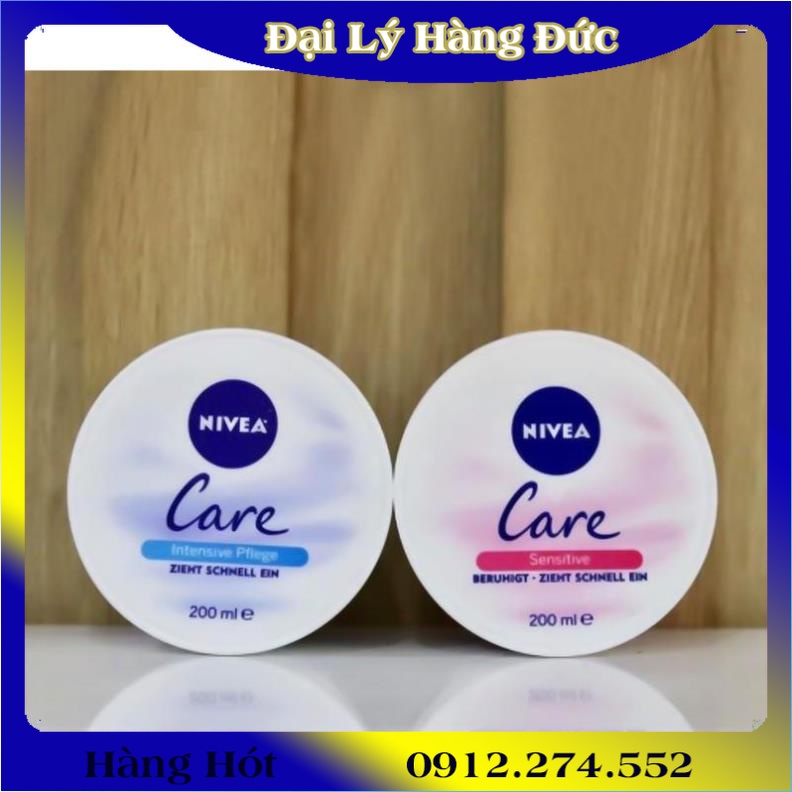 Kem dưỡng ẩm nivea care đức - siêu dưỡng ẩm chống khô da, chống nứt nẻ