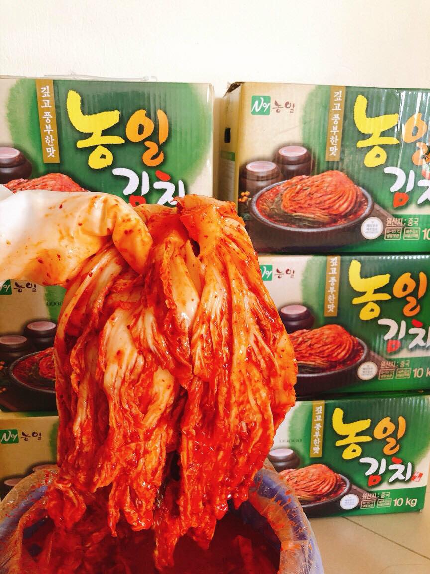 Thùng 10kg Kim Chi Cải Thảo NongYee Kim Chi