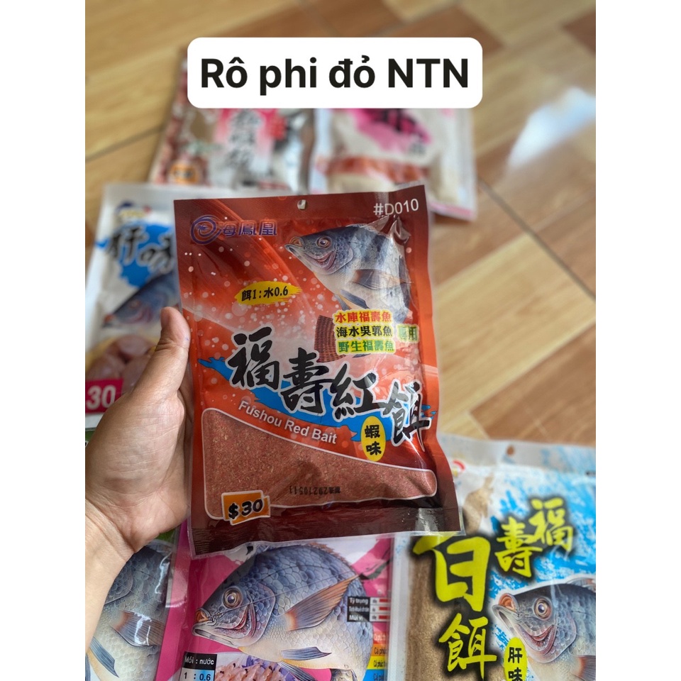 Mồi câu cá ntn d010 rô phi đỏ