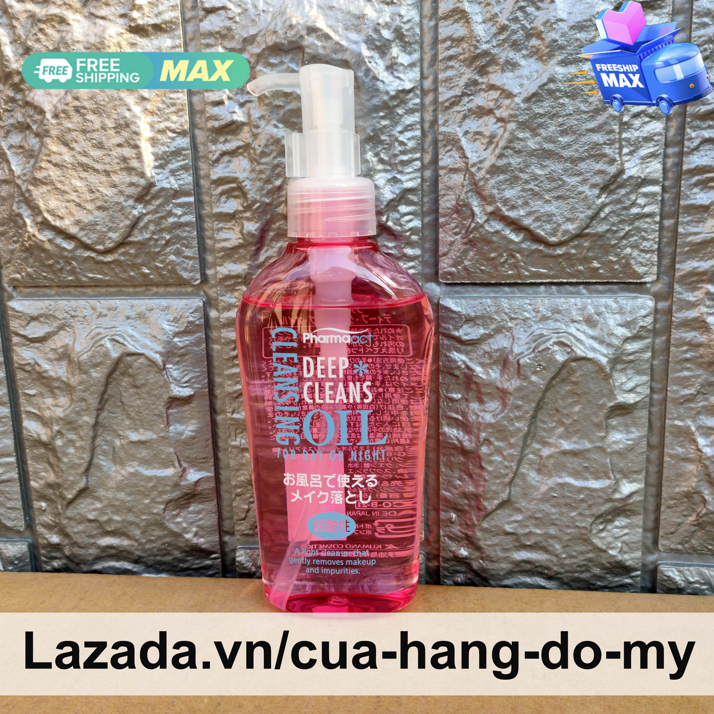 Dầu tẩy trang làm sạch sâu kumano pharmaact 160ml deep cleansing oil 160ml - deep cleans for day or night - cửa hàng đồ mỹ