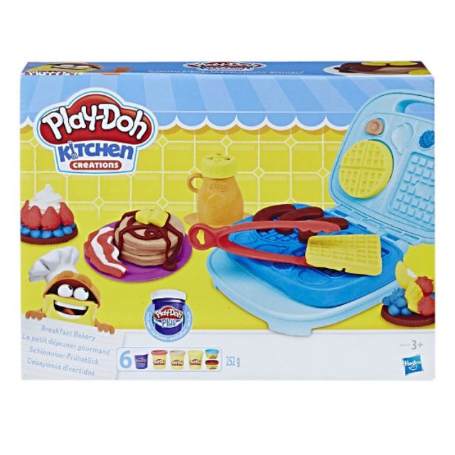 Bộ bột nặn play-doh máy nướng bánh kẹp b9739