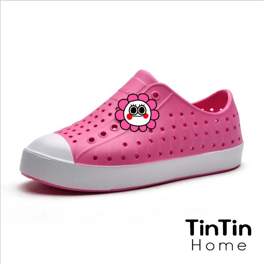 ✹  Giày nhựa đi mưa đi biển WNC NATIVE - Chất liệu nhựa xốp siêu nhẹ đế chống trơn không thấm nước - 2 màu tương phản