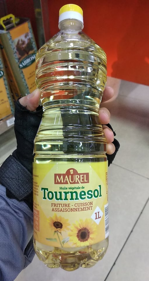 Dầu hướng dương Maurel chai 1000ml